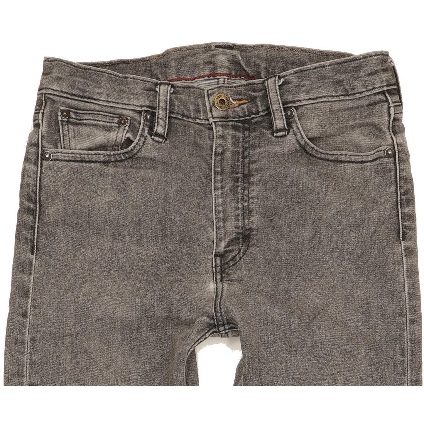 Levi's 513 Men Grey Skinny Slim Stretch Jeans W30 L34