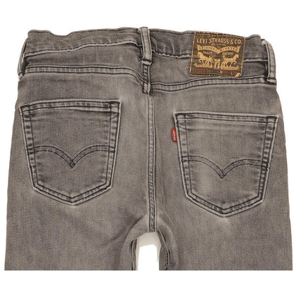 Levi's 513 Men Grey Skinny Slim Stretch Jeans W30 L34