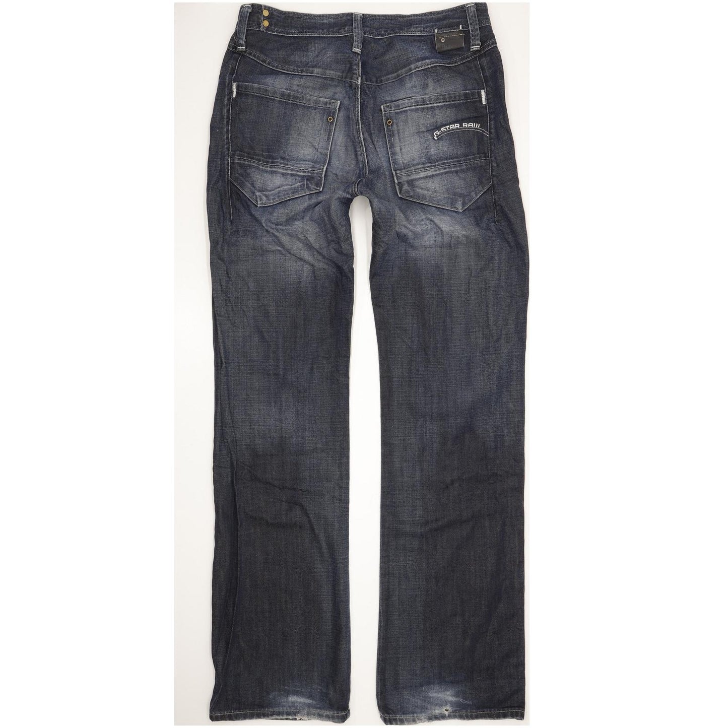 G-Star New Locker Men Blue Straight Regular Jeans W32 L36