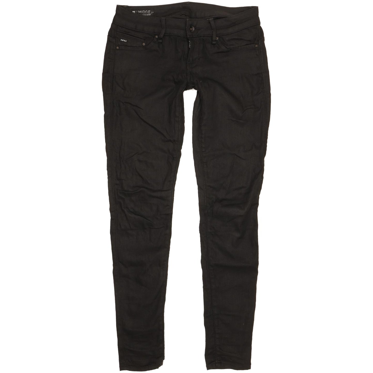 G-Star Midge Women Black Skinny Slim Stretch Jeans W28 L31