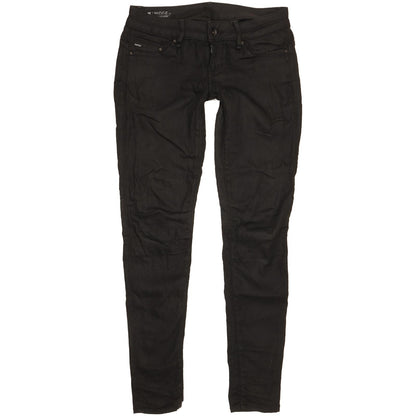 G-Star Midge Women Black Skinny Slim Stretch Jeans W28 L31