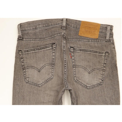 Levi's 511 Men Grey Straight Slim Stretch Jeans W31 L30