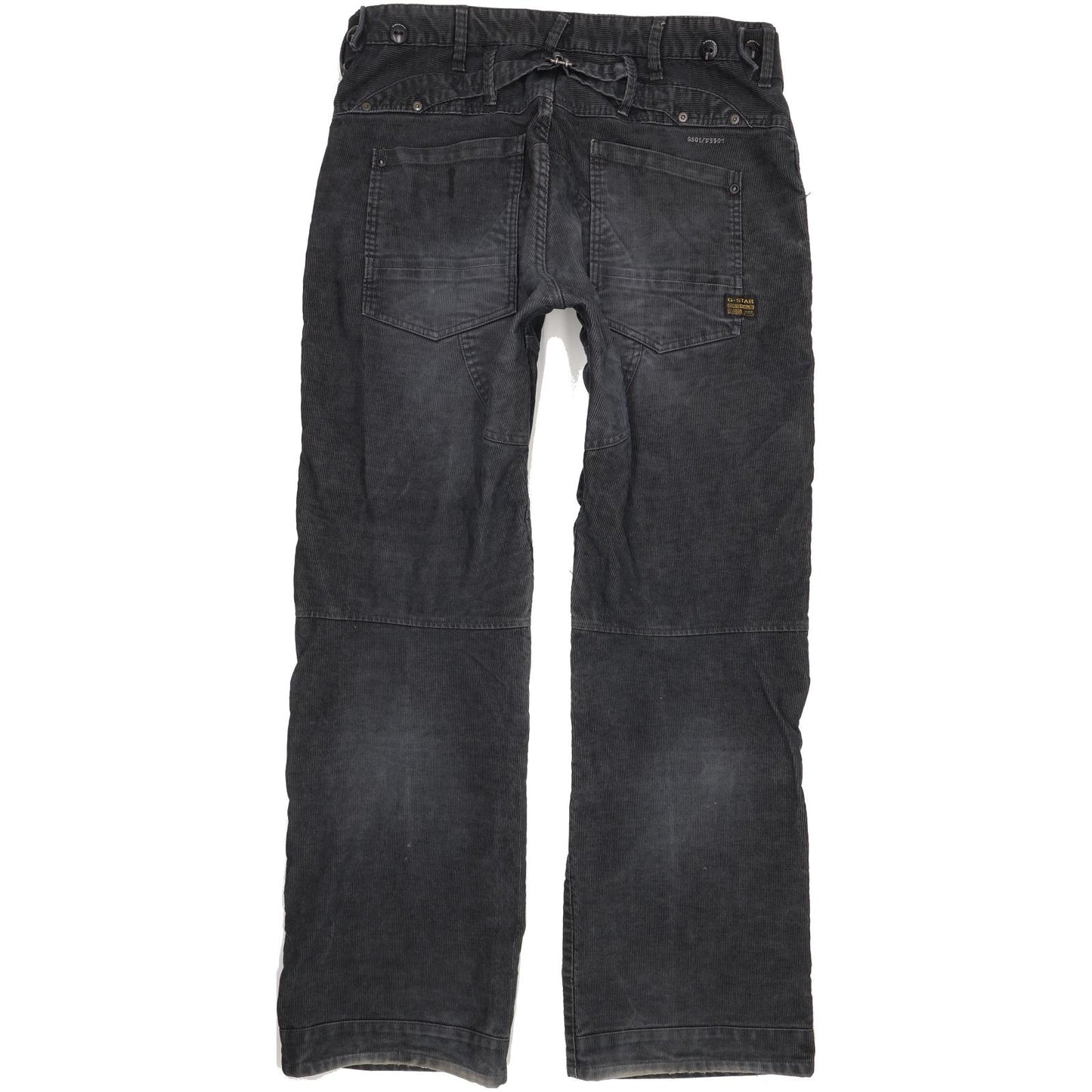 G-Star Storm Elwood Men Black Straight Loose Jeans W34 L34