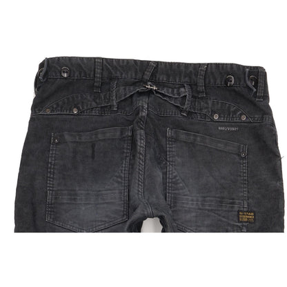 G-Star Storm Elwood Men Black Straight Loose Jeans W34 L34