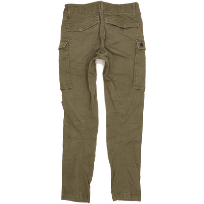 G-Star Cargo 3D Men Green Tapered Loose Jeans W31 L34