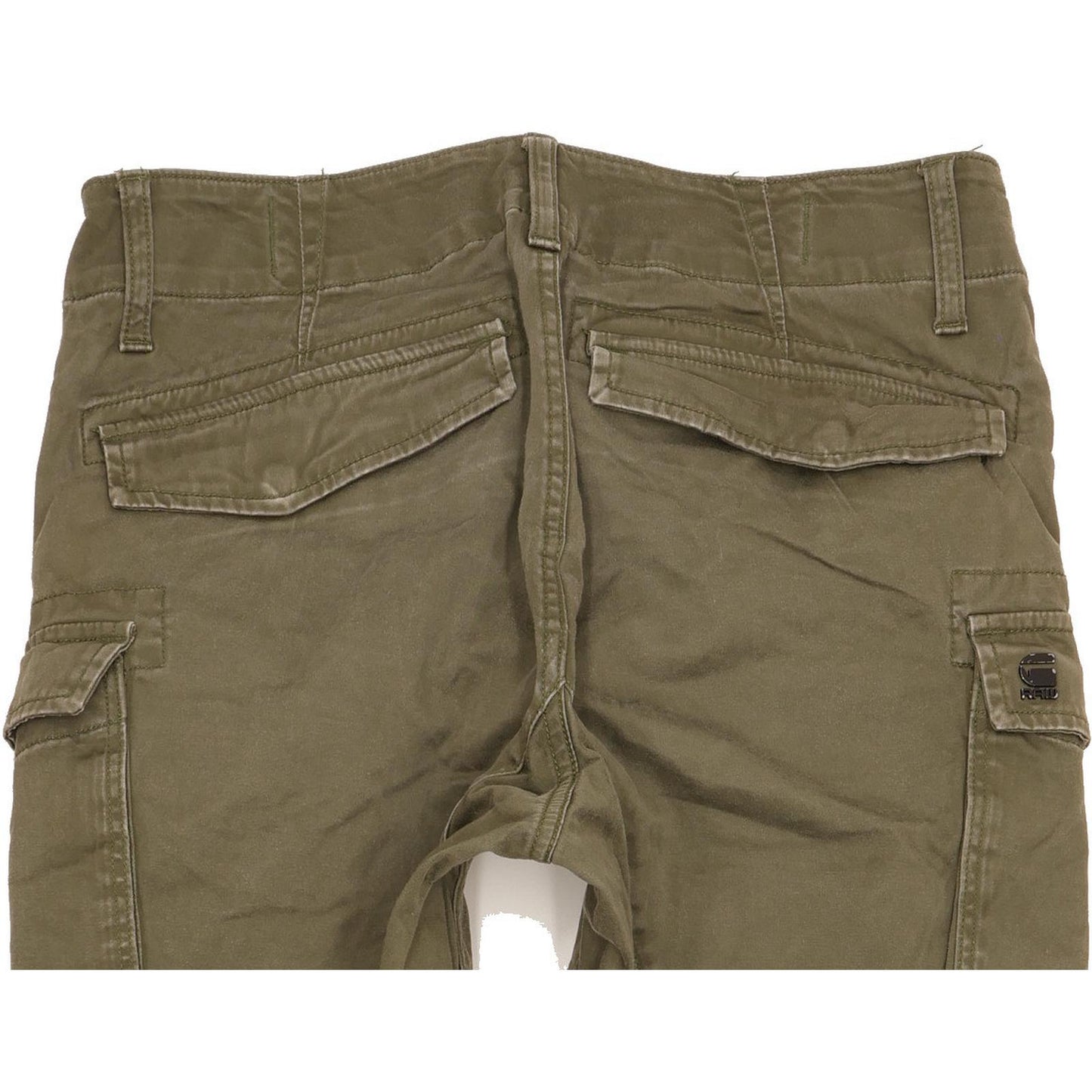 G-Star Cargo 3D Men Green Tapered Loose Jeans W31 L34