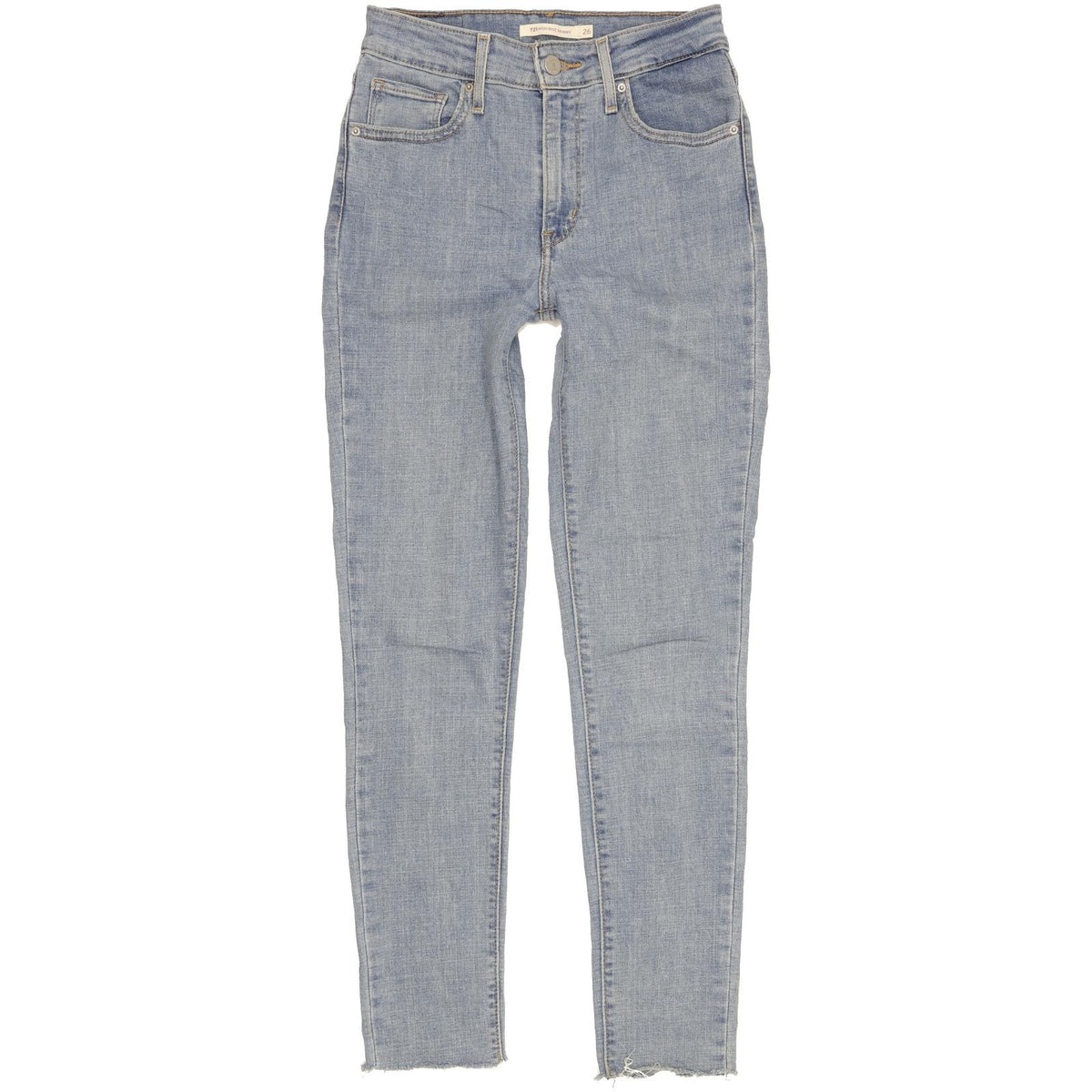 Levi's 721 Women Blue Skinny Slim Stretch Jeans W26 L30