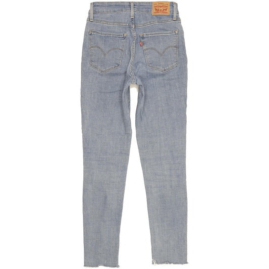 Levi's 721 Women Blue Skinny Slim Stretch Jeans W26 L30
