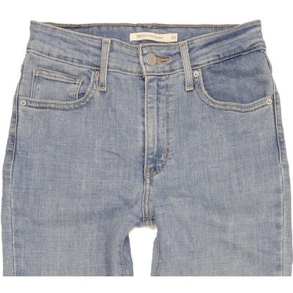Levi's 721 Women Blue Skinny Slim Stretch Jeans W26 L30