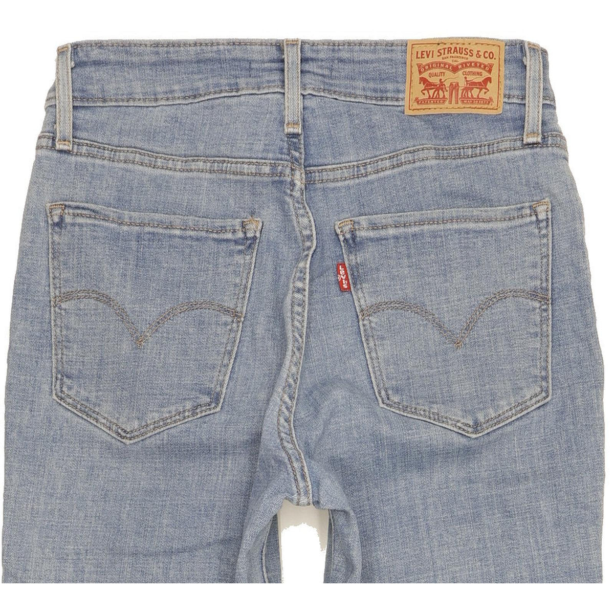 Levi's 721 Women Blue Skinny Slim Stretch Jeans W26 L30
