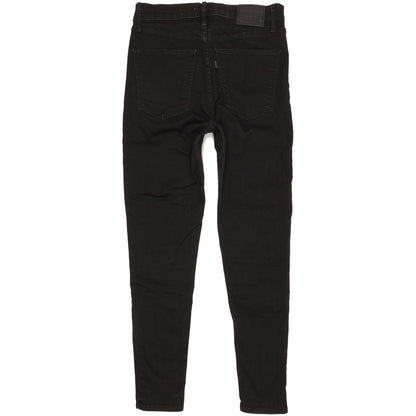 Levi's Mile Black Skinny Slim Stretch Jeans High Waisted W30 L28