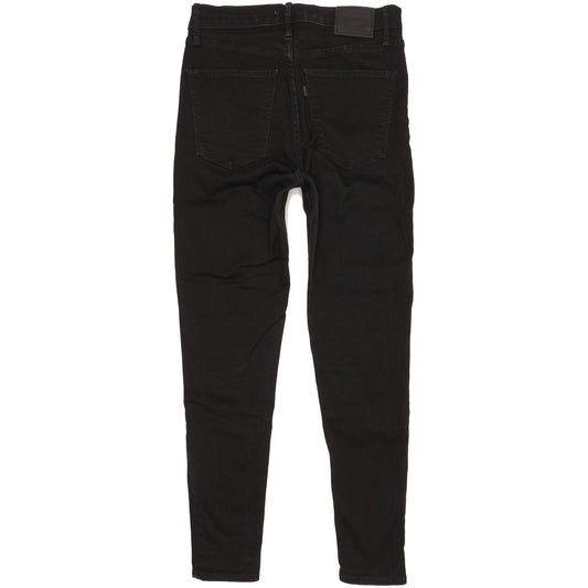 Levi's Mile Black Skinny Slim Stretch Jeans High Waisted W30 L28