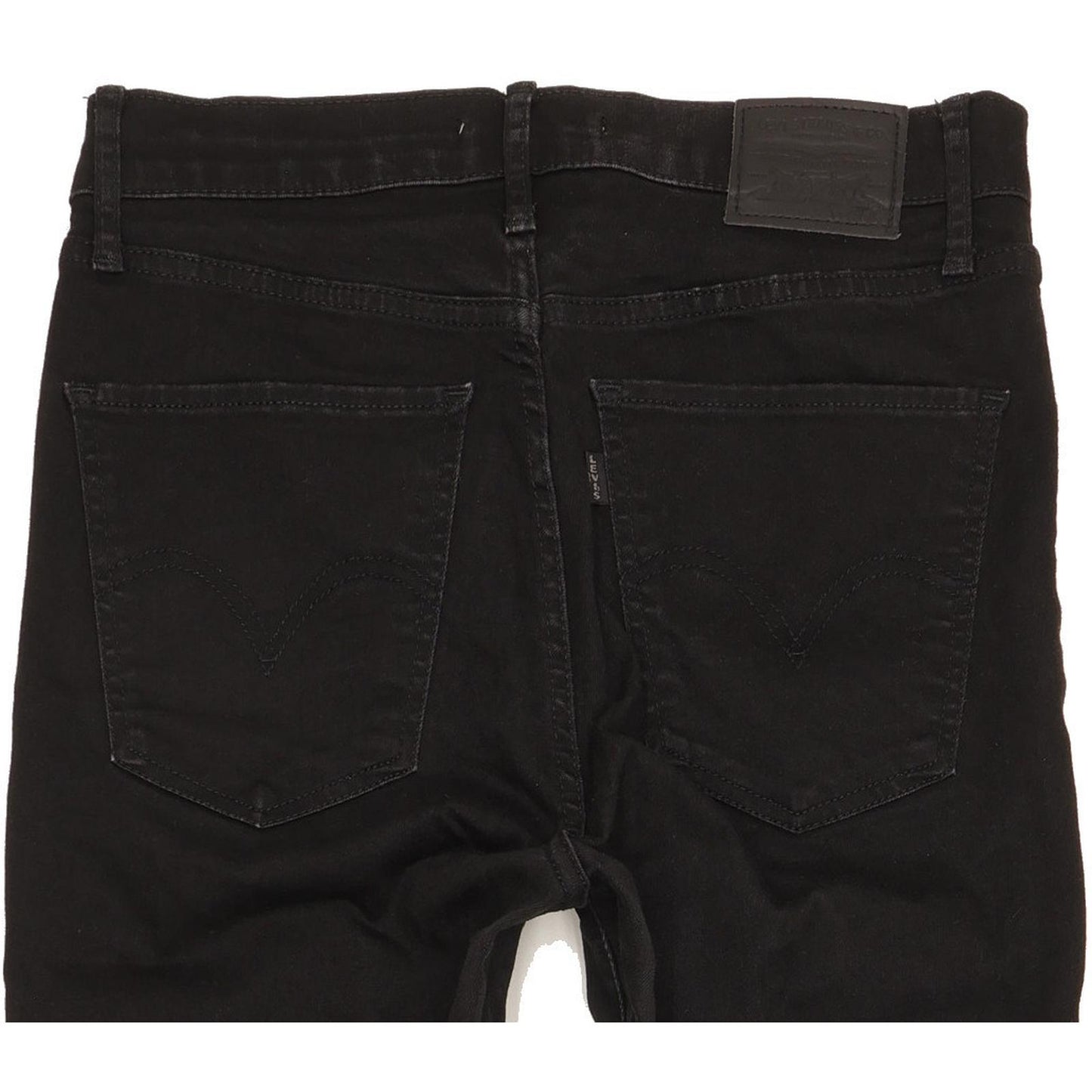 Levi's Mile Black Skinny Slim Stretch Jeans High Waisted W30 L28
