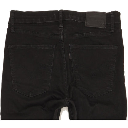 Levi's Mile Black Skinny Slim Stretch Jeans High Waisted W30 L28