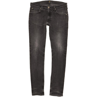 Lee Luke Women Black Skinny Slim Stretch Jeans W34 L34
