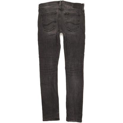 Lee Luke Women Black Skinny Slim Stretch Jeans W34 L34