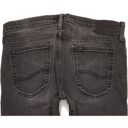 Lee Luke Women Black Skinny Slim Stretch Jeans W34 L34