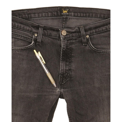 Lee Luke Women Black Skinny Slim Stretch Jeans W34 L34