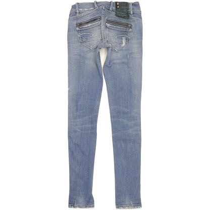 G-Star Women Blue Skinny Slim Stretch Jeans W26 L34