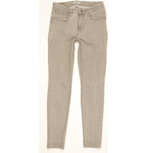 Wrangler Women Grey Skinny Regular Stretch Jeans W28 L28