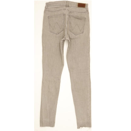 Wrangler Women Grey Skinny Regular Stretch Jeans W28 L28