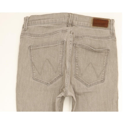 Wrangler Women Grey Skinny Regular Stretch Jeans W28 L28