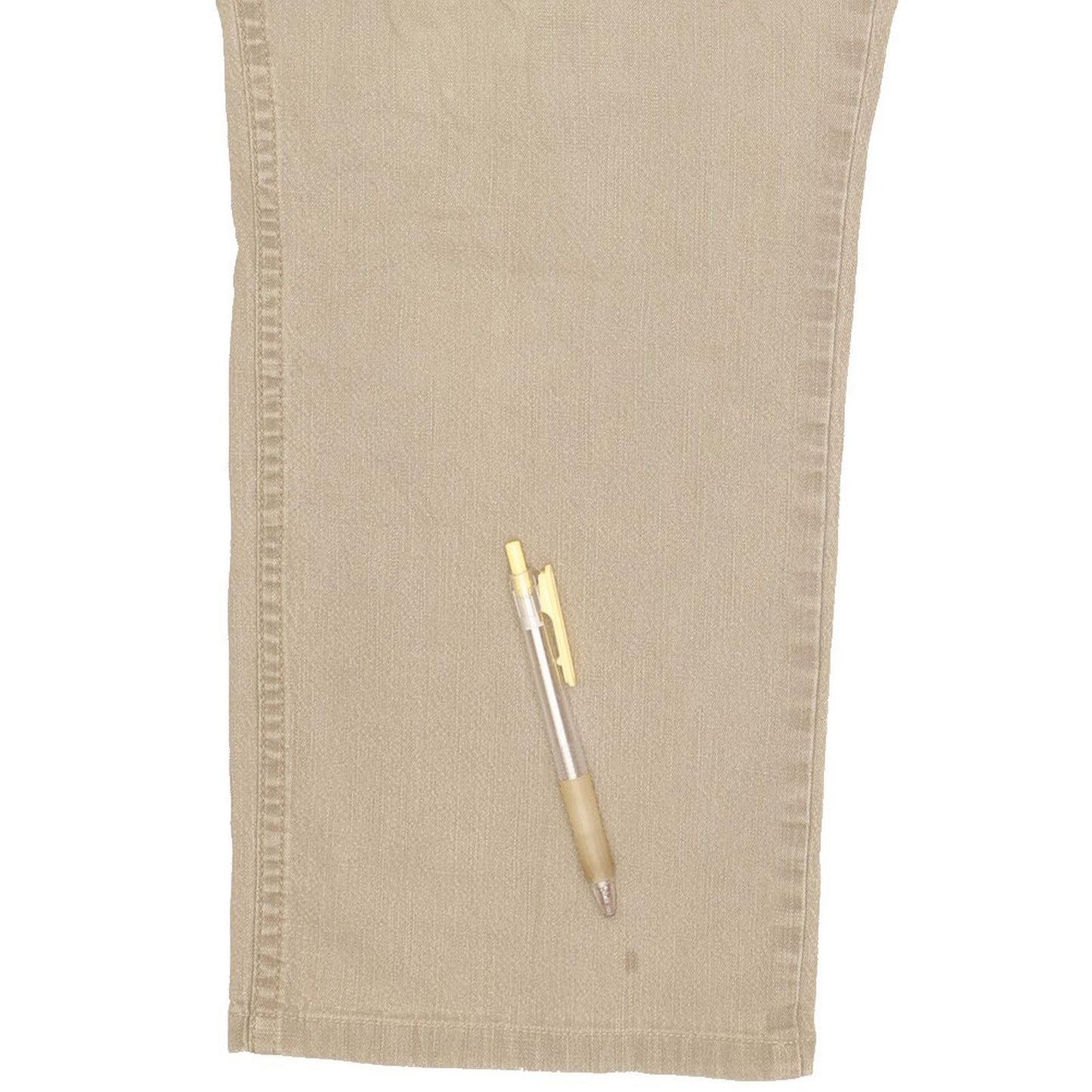 Wrangler Texas Men Beige Straight Regular Stretch Jeans W40 L27