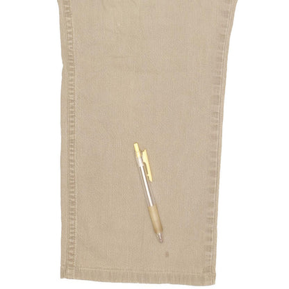 Wrangler Texas Men Beige Straight Regular Stretch Jeans W40 L27