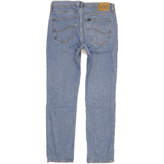 Lee West Men Blue Straight Regular Stretch Jeans W32 L32