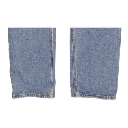 Lee West Men Blue Straight Regular Stretch Jeans W32 L32
