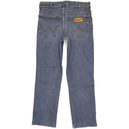 Wrangler Texas Men Blue Straight Regular Stretch Jeans W32 L28