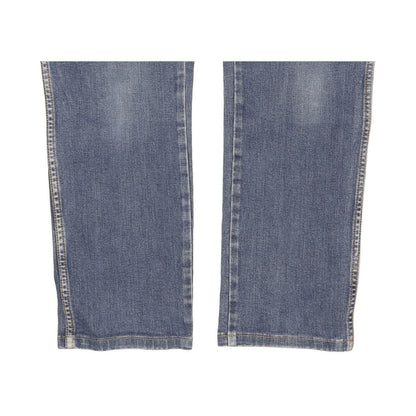 Wrangler Texas Men Blue Straight Regular Stretch Jeans W32 L28