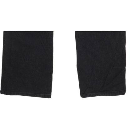 Wrangler Texas Men Black Straight Regular Stretch Jeans W36 L31