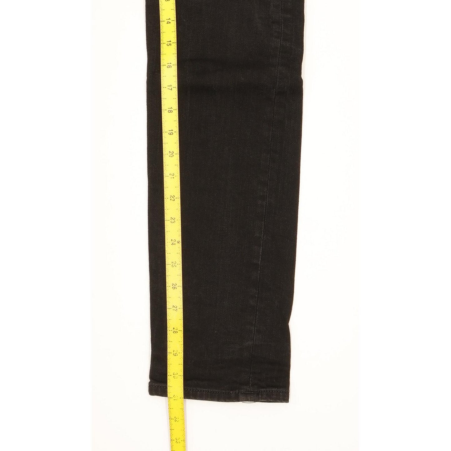 Lee Luke Men Black Skinny Slim Stretch Jeans W33 L31
