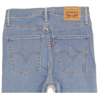 Levi's Mile Blue Skinny Slim Stretch Jeans High Waisted W28 L32