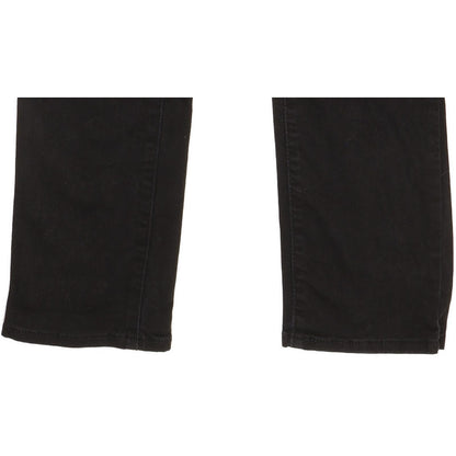 Levi's 724 Women Black Straight Slim Stretch Jeans W26 L31