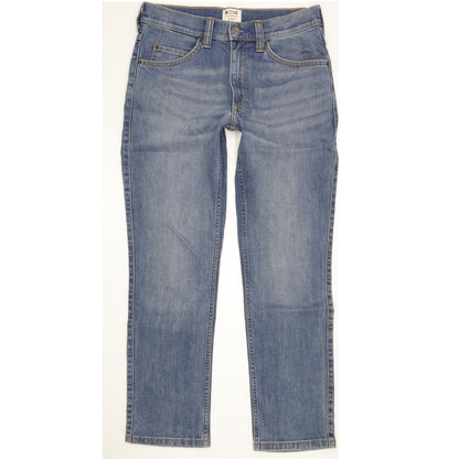 Mustang Tramper Men Blue Straight Regular Stretch Jeans W32 L30
