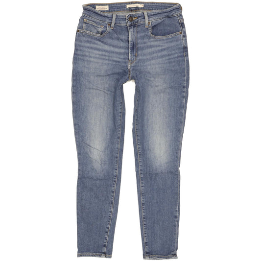 Levi's 721 Women Blue Skinny Slim Stretch Jeans W29 L27