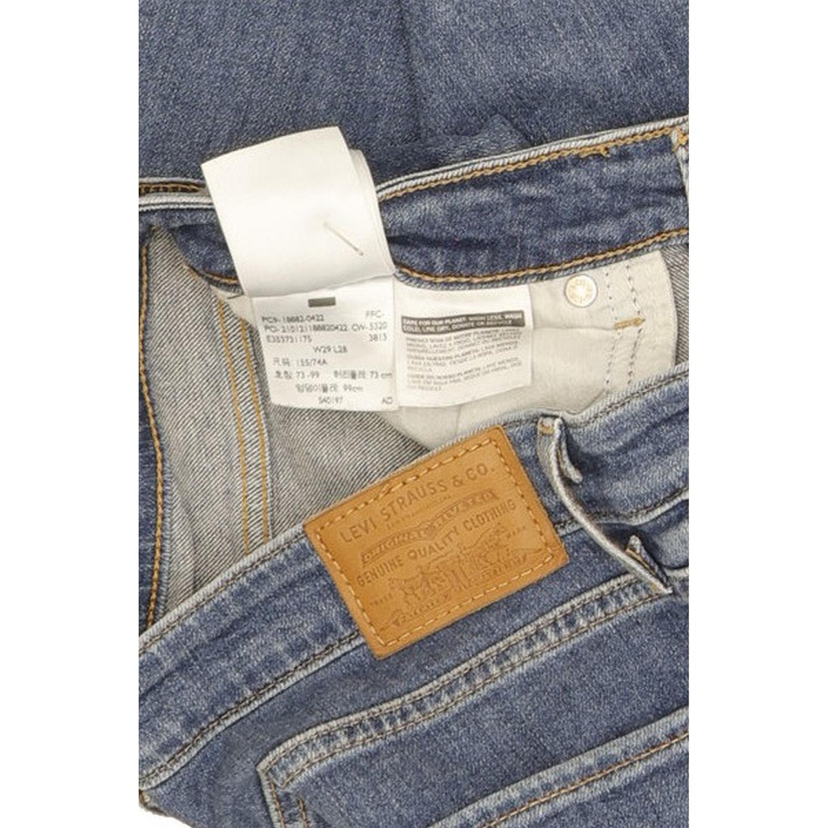 Levi's 721 Women Blue Skinny Slim Stretch Jeans W29 L27