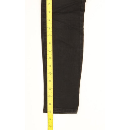 Levi's 721 Women Black Skinny Slim Stretch Jeans W25 L27