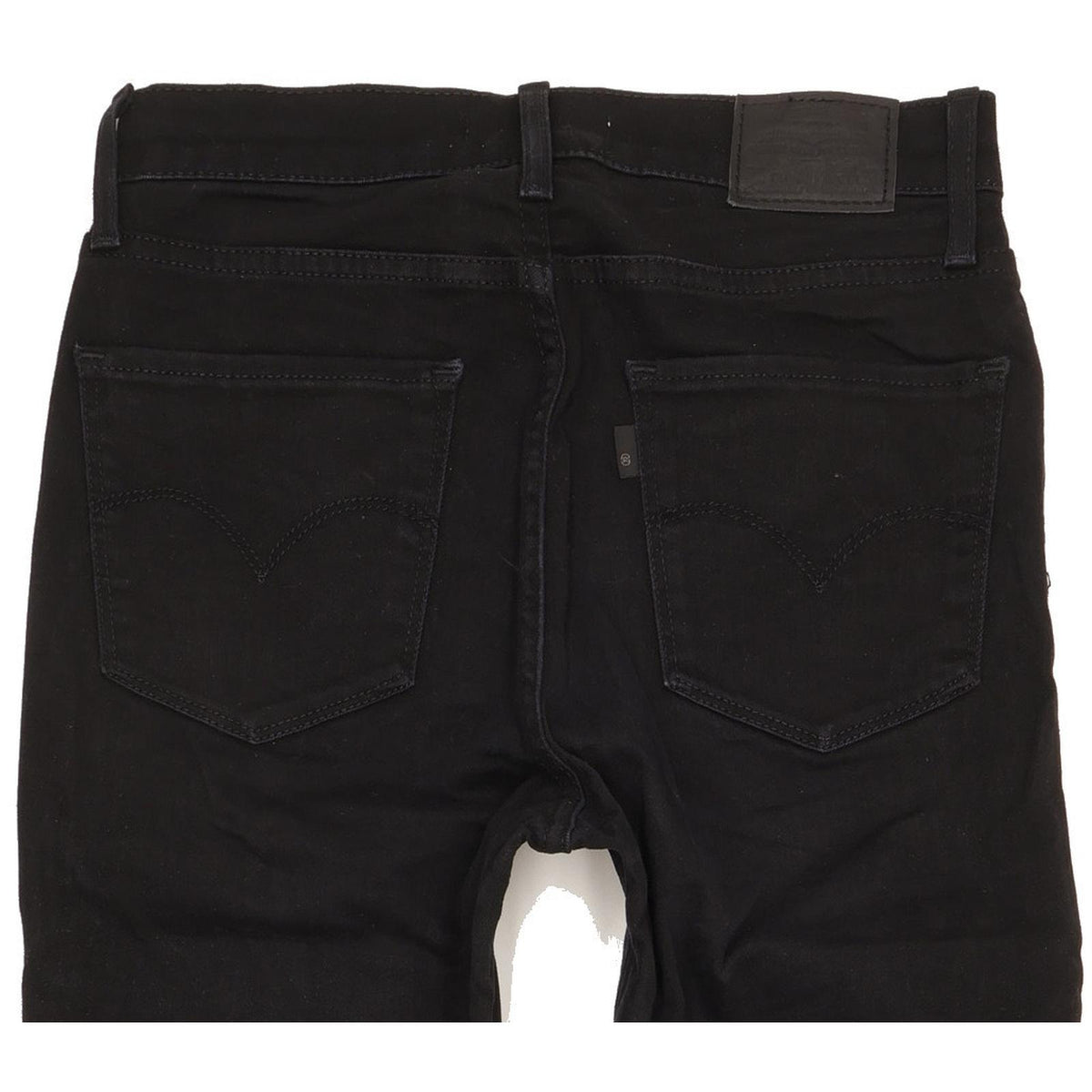 Levi's 724 Women Black Straight Slim Stretch Jeans W27 L29