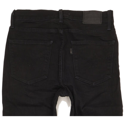 Levi's 724 Women Black Straight Slim Stretch Jeans W27 L29