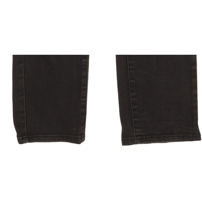Levi's Slimming Women Black Straight Slim Stretch Jeans W28 L29