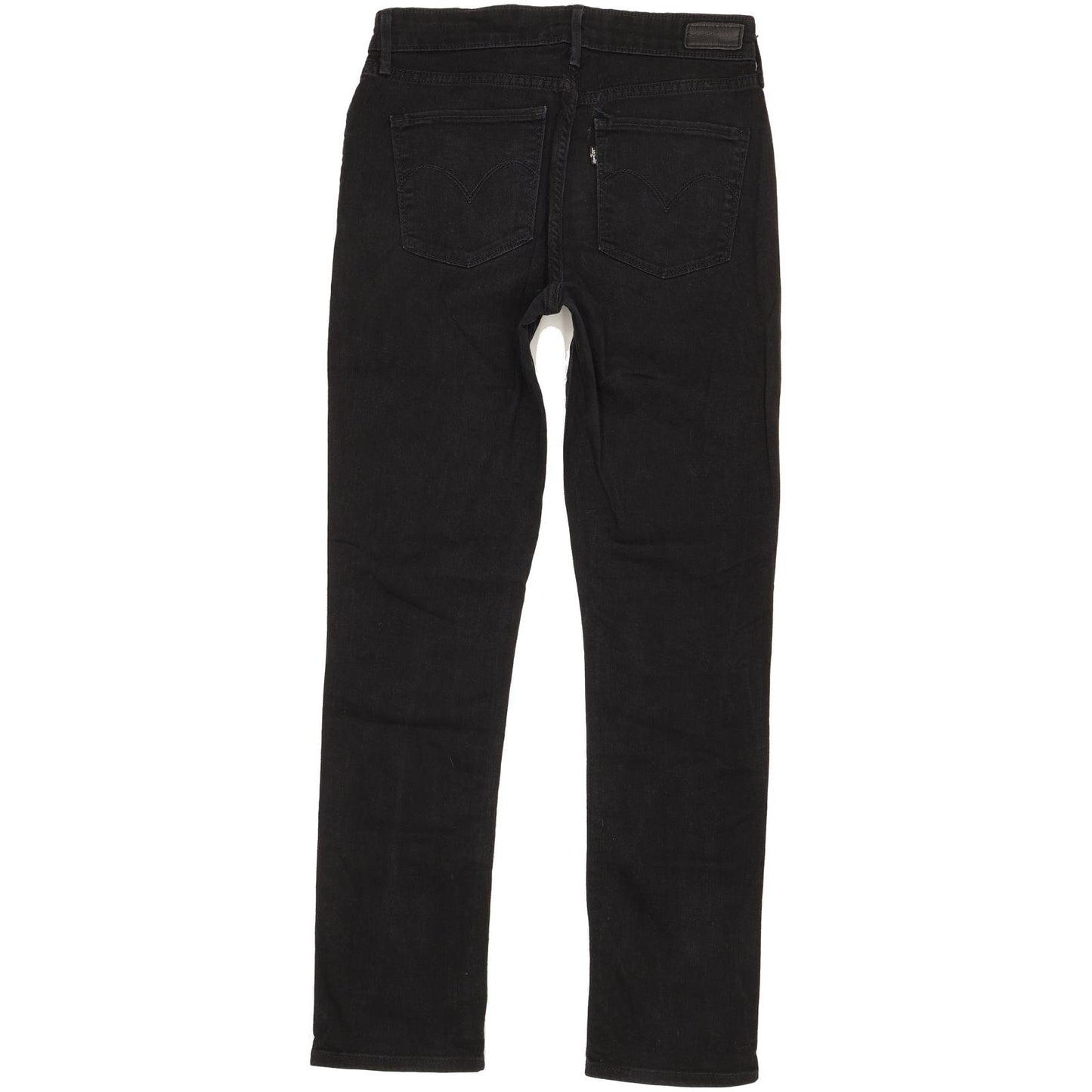 Levi's Demi Curve Women Black Straight Classic Stretch Jeans W29 L30