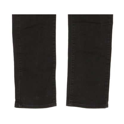 Levi's Demi Curve Women Black Straight Classic Stretch Jeans W29 L30