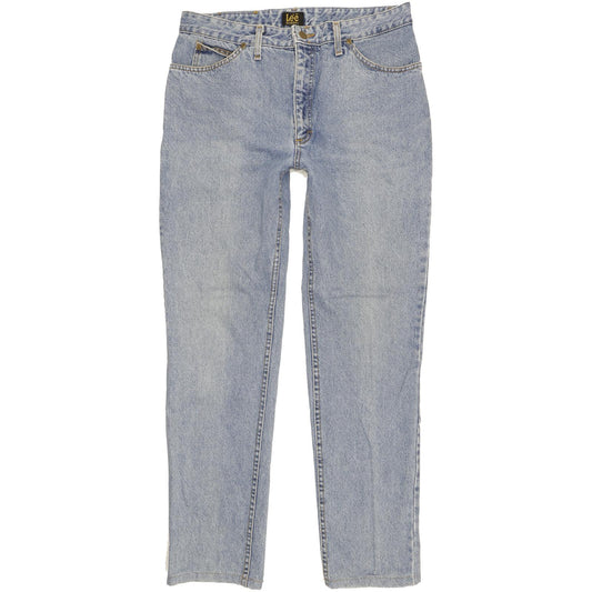 Lee Texas Men Blue Straight Regular Jeans W35 L32