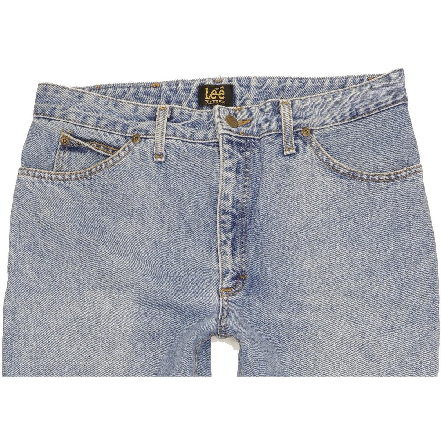 Lee Texas Men Blue Straight Regular Jeans W35 L32