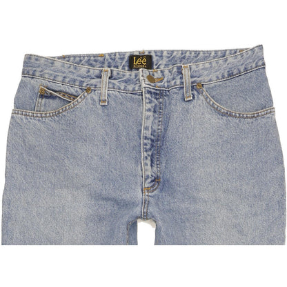 Lee Texas Men Blue Straight Regular Jeans W35 L32