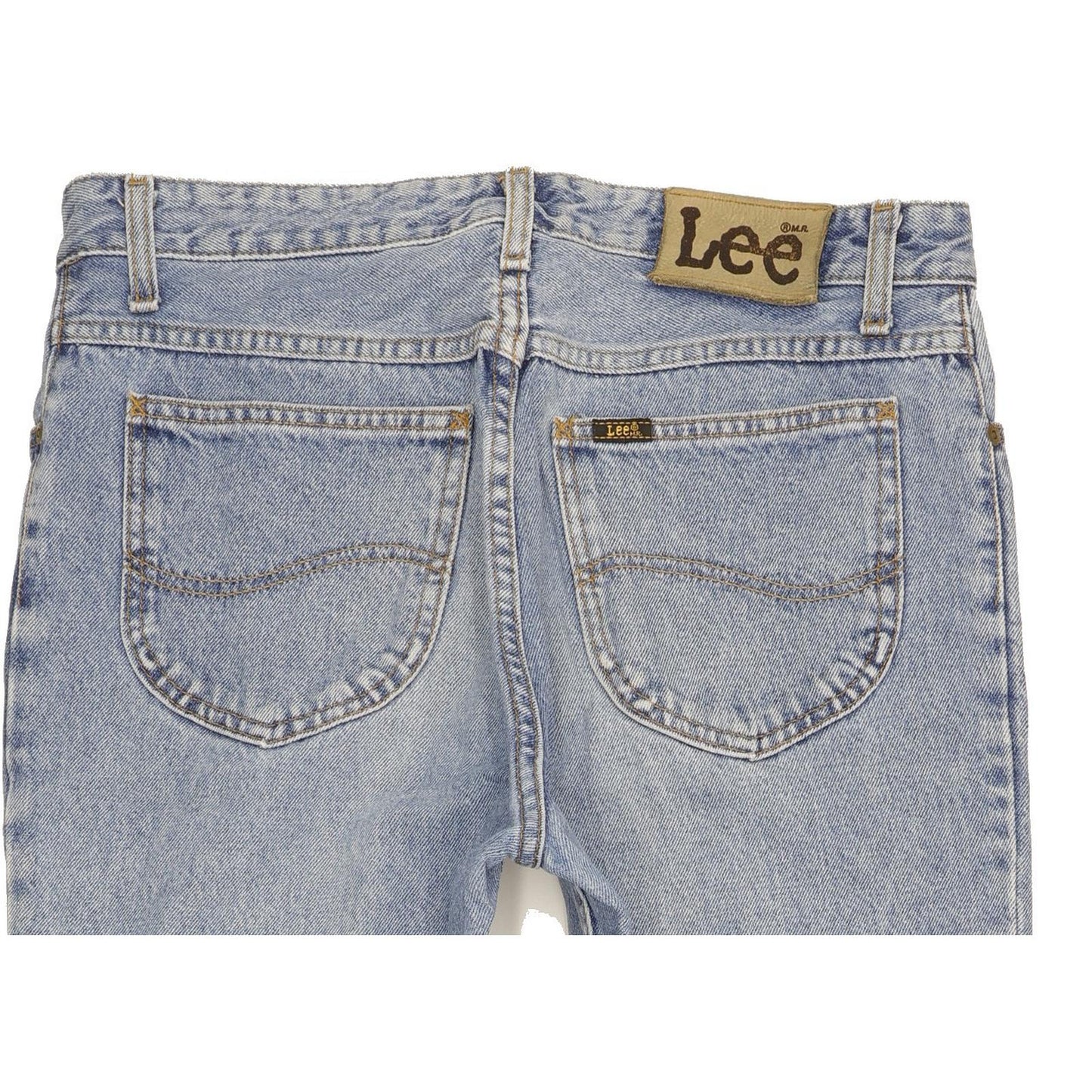 Lee Texas Men Blue Straight Regular Jeans W35 L32