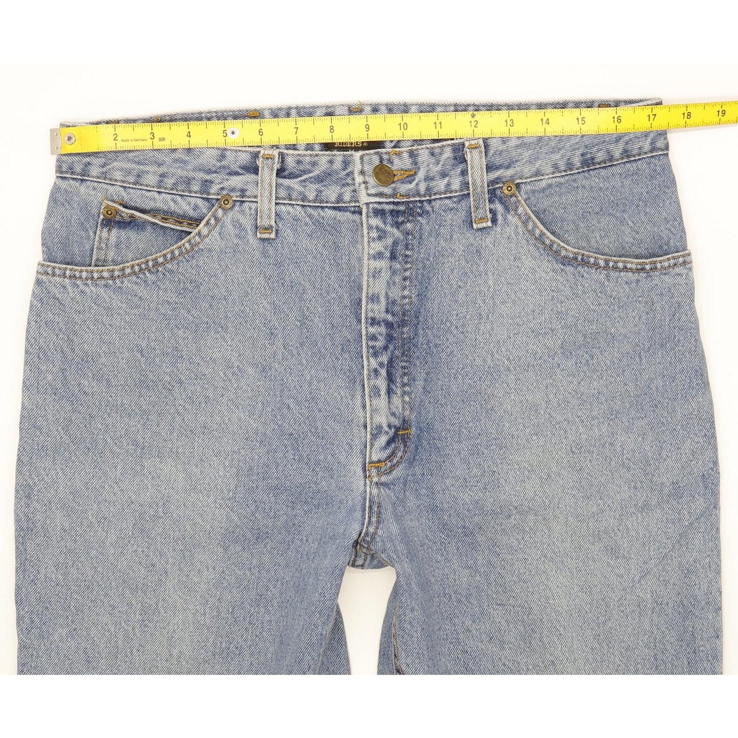 Lee Texas Men Blue Straight Regular Jeans W35 L32